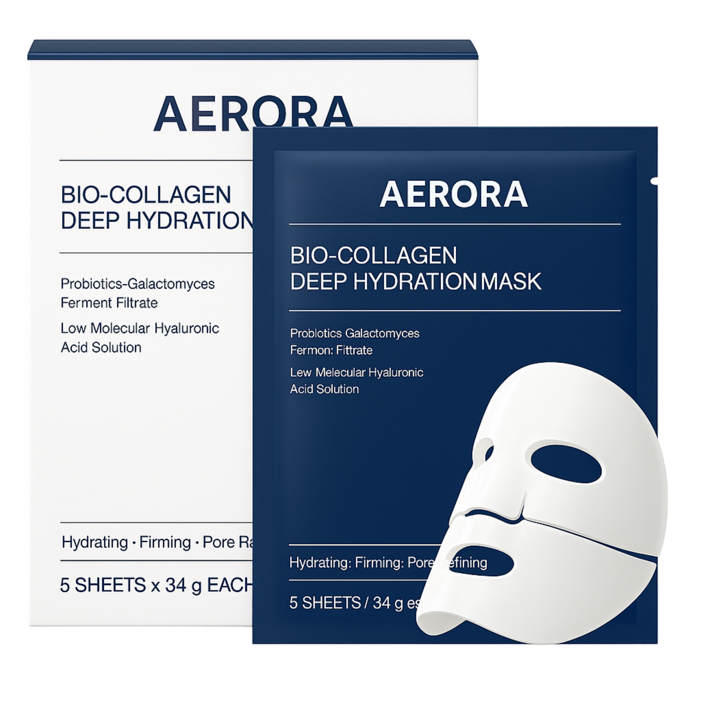 Aerora Deep Hydration Mask (5pk)